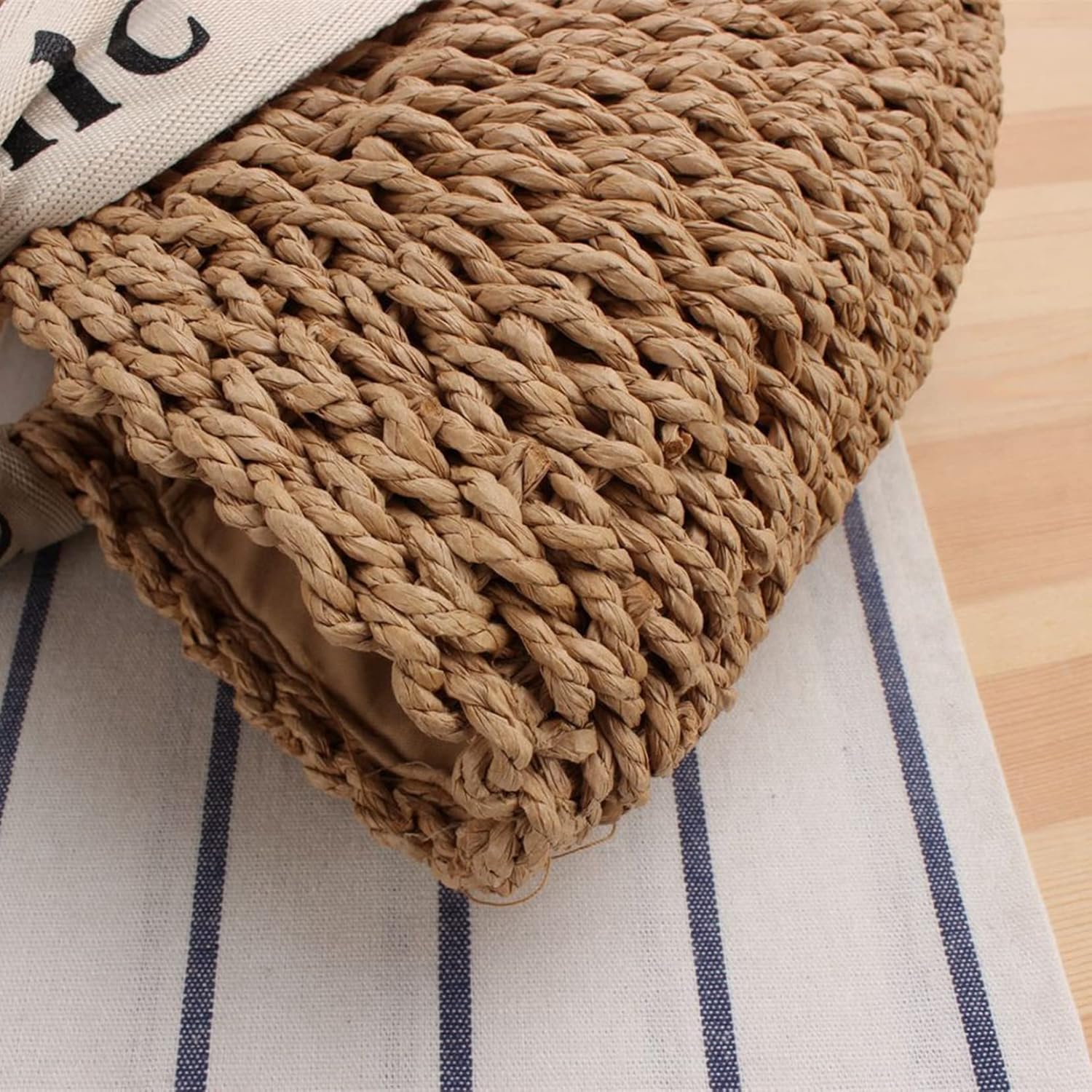 Premium Eleqant Həsır (Raffia) Çanta