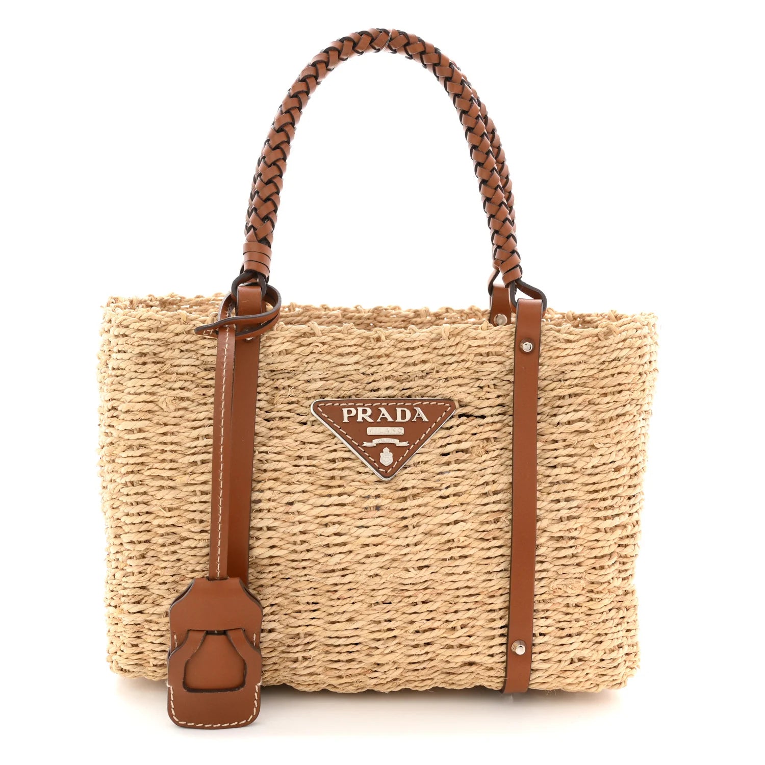 Premium Mais Vitello Təbii Konyak Rengi Tote Çanta
