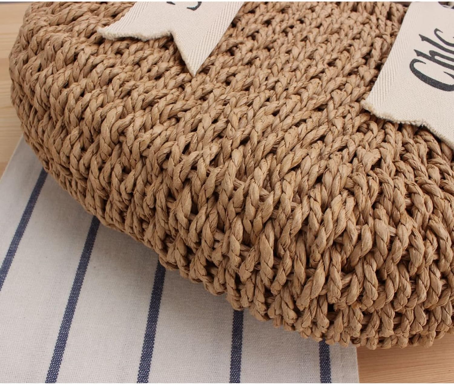 Premium Eleqant Həsır (Raffia) Çanta